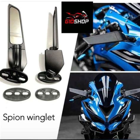 Jual Spion Winglet H2 Motor Zx25R R25 Ninja R15 CBR 250