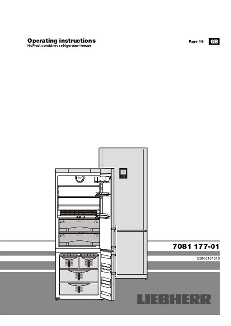 Liebherr CBNes 5167 CBNPes 5167 User Manual