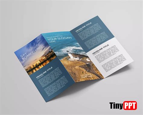 Google Drive Trifold Brochure Template TinyPPT