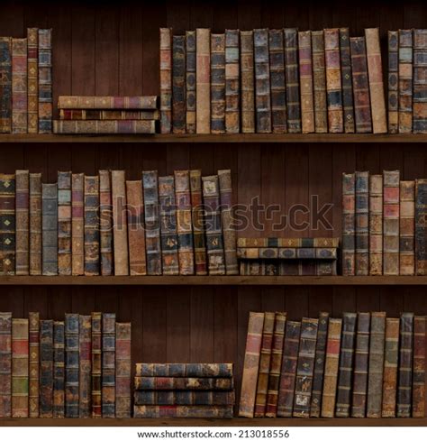 Old Books Seamless Texture Stock Illustration