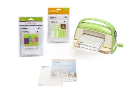 Cricut 2000293 Cuttlebug Machine 14 4 By 12 Inch Green Embossing