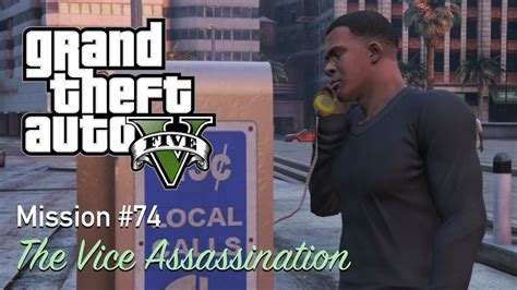 GTA 5 Mission 74 The Vice Assassination Walkthrough No