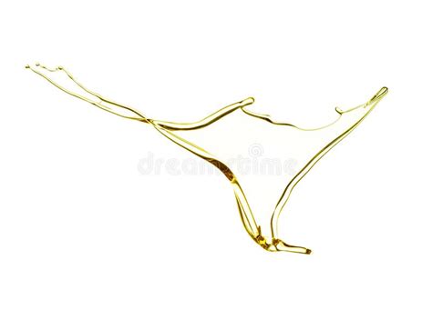 Olive Oil Splash Isolated On White Background Stock Photo Image Of