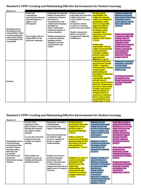 cstp2 Erin Jackson | PDF | Learning | Teachers