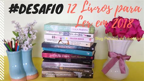 Desafio Livros Para Ler Em Blog Liter Rio P Talas De