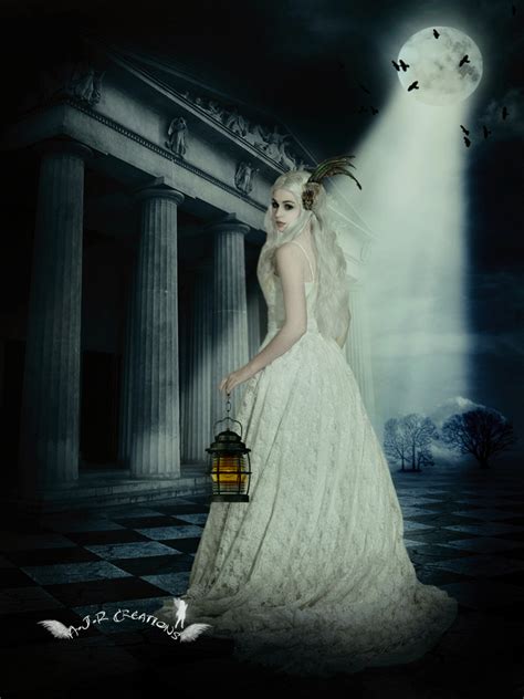 gothic bride in moonlight by ajraees on DeviantArt