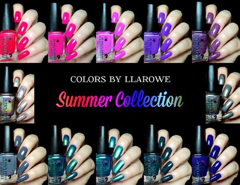 Fashion Polish Colors By Llarowe Summer Collection Review Part 2