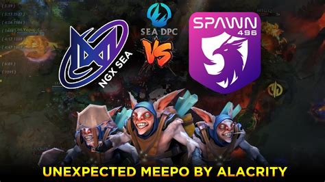 EASY GAME BY NGX SEA VS SPAWN 496 DPC Lower Division SEA Dota 2 YouTube