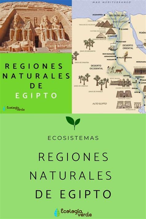 Descubre cuáles son las 5 regiones naturales de Egipto además de la