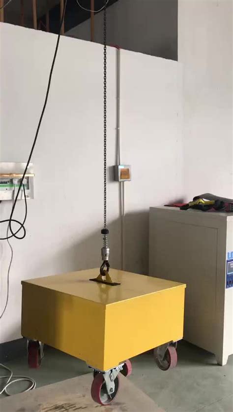 500kg To 2000kg Manual Trolley Electric Chain Hoist With Overload