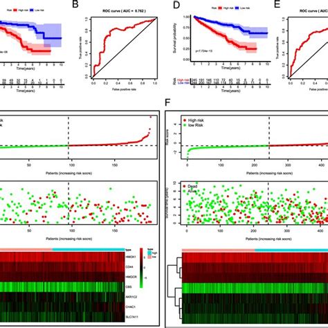 Validation Of The Prognostic Risk Signature In The Testing Cohort And