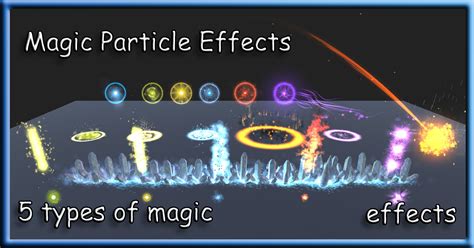 Magic Particle Effects Vfx Particles Unity Asset Store