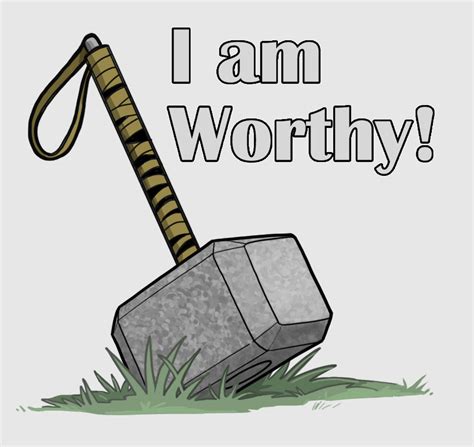 I Am Worthy By Cerealboystudios On Deviantart