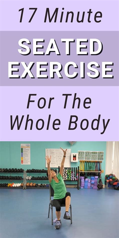 Chair Exercises For Seniors Fitness With Cindy Seated Exercises