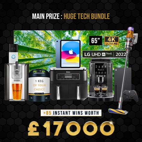 Huge Tech Bundle Instant Win Main Prize Paragon Competitions