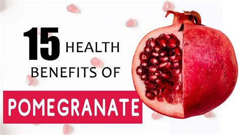 Quick 15 Health Benefits Of Pomegranate Must You Know This Heyi