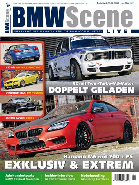 BMW SCENE Live Heft 01 17 BMW SCENE LIVE Magazin