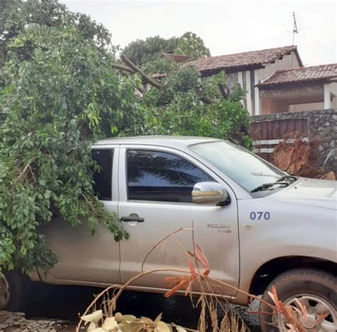 Af Notícias Cidades Temporal Com Granizo Causa Estragos