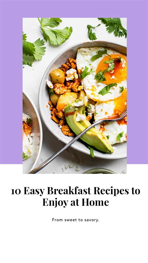 10 Easy Breakfast Recipes To Enjoy At Home Fabfitfun Healthy Breakfast Recipes Easy