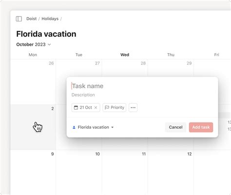 Use The Calendar Layout In Todoist Todoist Help