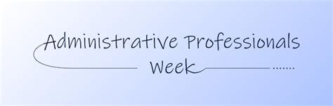 Premium Vector Administrative Professionals Week The Last Full Week Of April