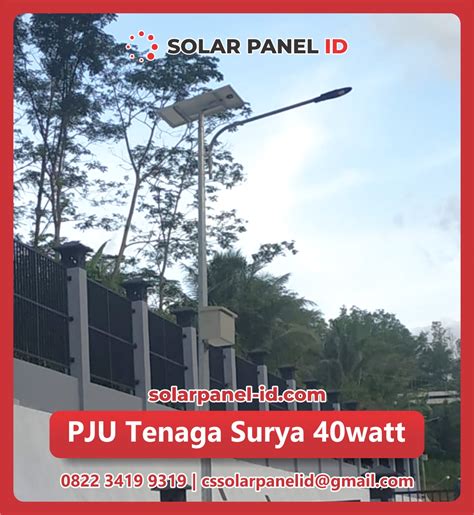 Harga Pju Tenaga Surya Solarcell Banjarmasin Dan Kalimantan Selatan