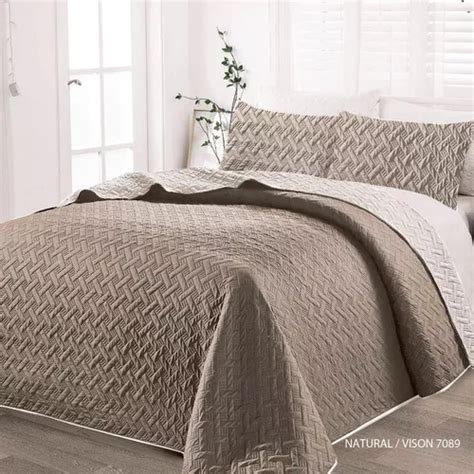 Cubrecama Quilt Bicolor Reversible Kavanagh X 1 1 2 Plaza