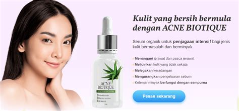 Acne Biotique Serum Ulasan Kerja Harga Bahan Kebaikan Asli Beli