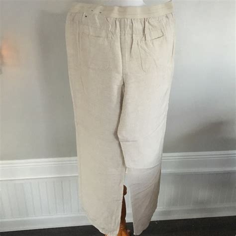 Lane Bryant Pants And Jumpsuits Lane Bryant Linen Pants Poshmark