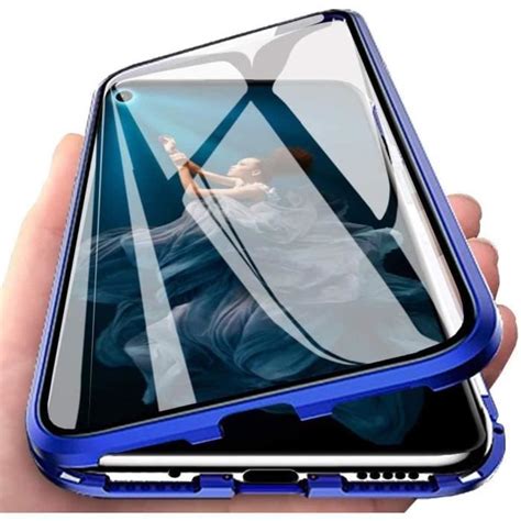 Coque Huawei Nova 5T en verre trempé transparent à l avant et à l