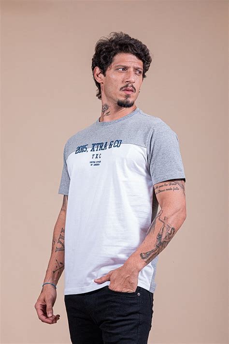 CAMISETA TXC REGULAR FIT MESCLA 192005 Zona Country Moda Country