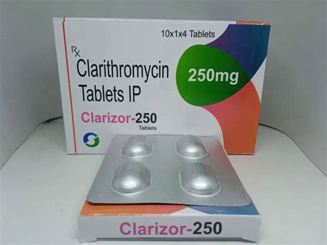 Clarithromycin 250 Mg Tablets At Rs 107 Stripe Sai Baddi ID