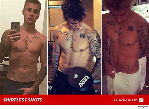 Justin Bieber Shirtless Photoshoot