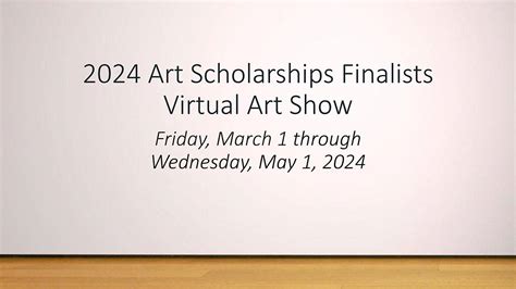 FLC Art Scholarships Finalists Virtual Art Show | Folsom Lake College