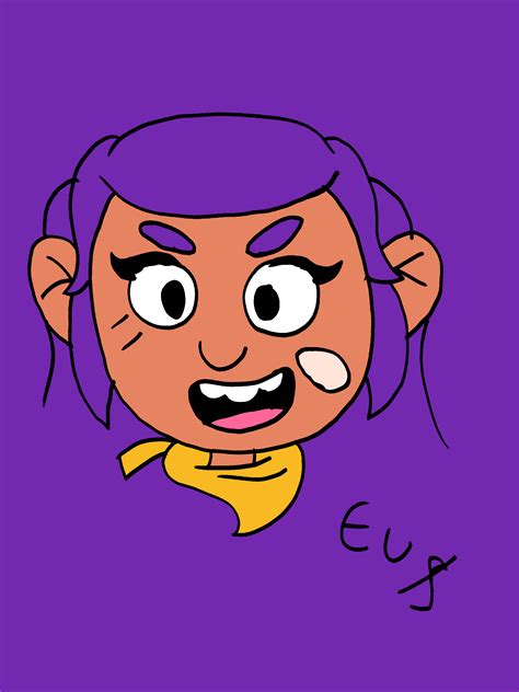 My Drawing Of Shelly R Brawlstars