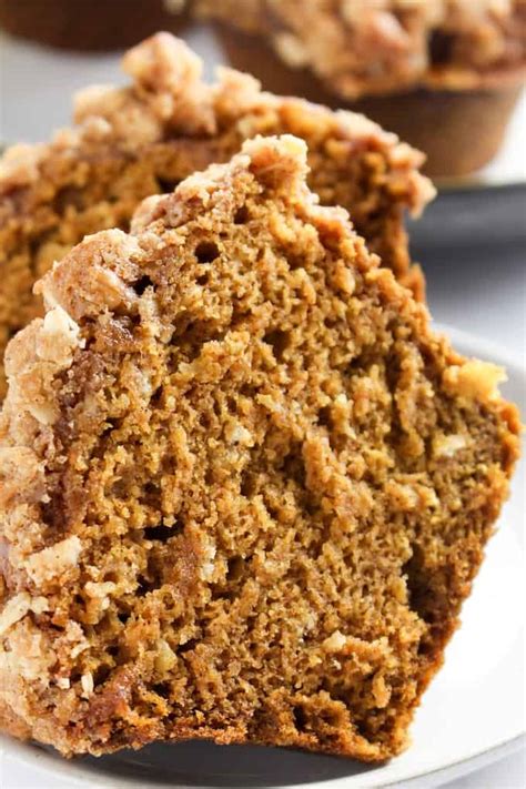 Gluten Free Pumpkin Streusel Muffins • Dishing Delish