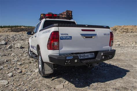 פגוש אחורי אלומיניום 2020 Rear Bumper Toyota Hilux 2015 גורילז