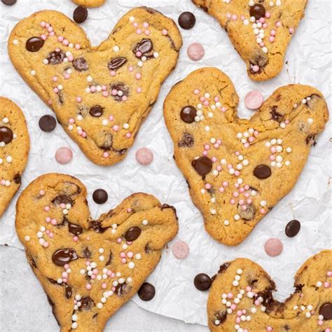 Heart Shaped Cookies - Spatula Desserts