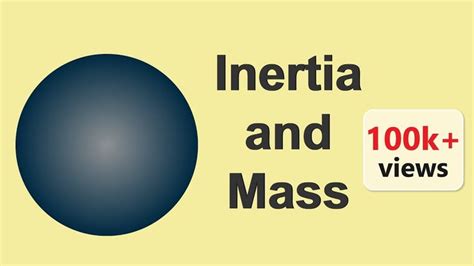 Physics - Inertia and Mass | How to memorize things, Physics, Science ...