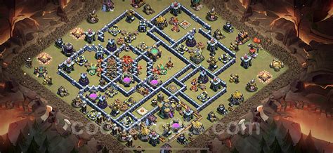 Best War Base Th14 With Link Anti Everything Town Hall Level 14 Cwl