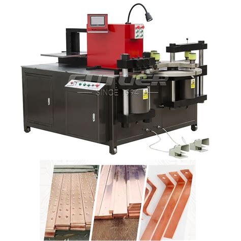 Automatic CNC Aluminum Copper Busbar Punching Bending And Shearing