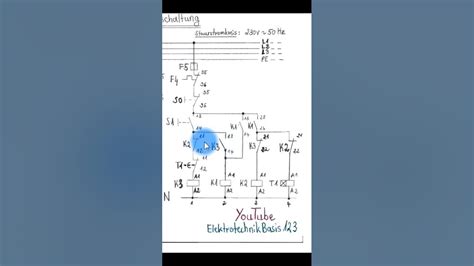 Stern Dreieck Anlaufschaltung Shorts Elektrotechnikbasis123 Youtubeshorts Motoren