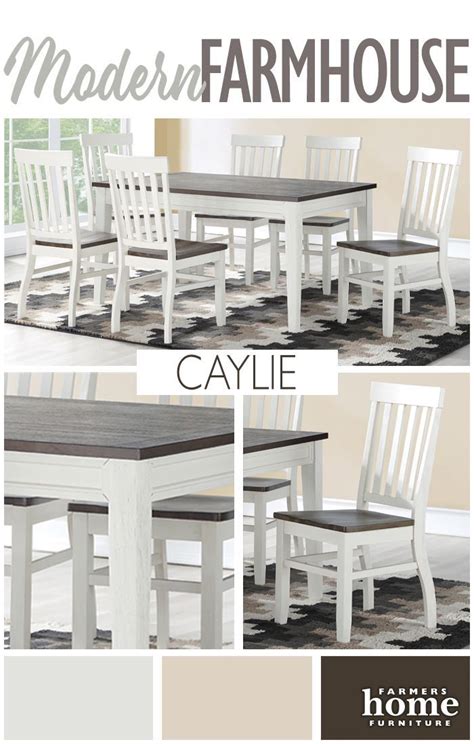 Caylie 5 Piece Dinette Package In 2022 Modern Farmhouse Dining