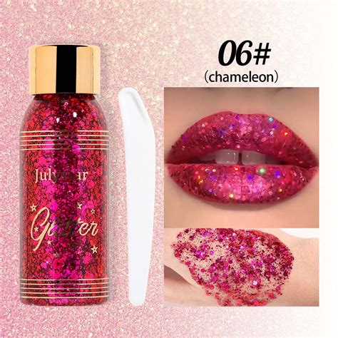 Dengmore Broken Diamond Flash Powder Liquid Eyeshadow Explosion Style