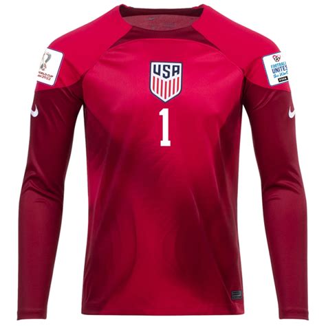 Nike United States Matt Turner Goalkeeper Long Sleeve Jersey W World