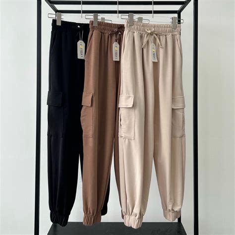 Jual Kyora Pants Jogger Cargo Pants Celana Panjang Cargo Celana