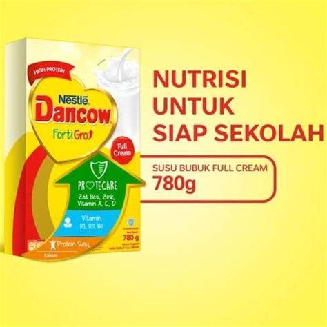 Promo Dancow Fortigro Rasa Instant Full Cream Instant Coklat Gr