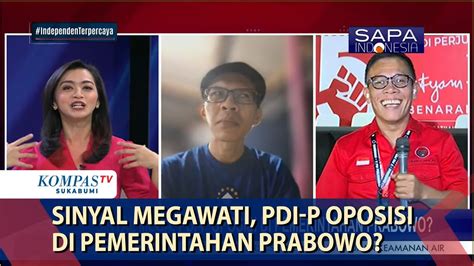 Sinyal Megawati Pdi P Oposisi Di Pemerintahan Prabowo Youtube