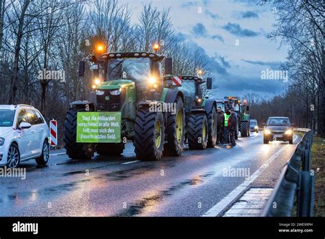 Bauern Proteste Landwirte Blockieren Bundesstra En Rund Um Kassel