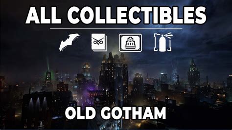 Gotham Knights Old Gotham Collectibles Guide All Batarangs Historia